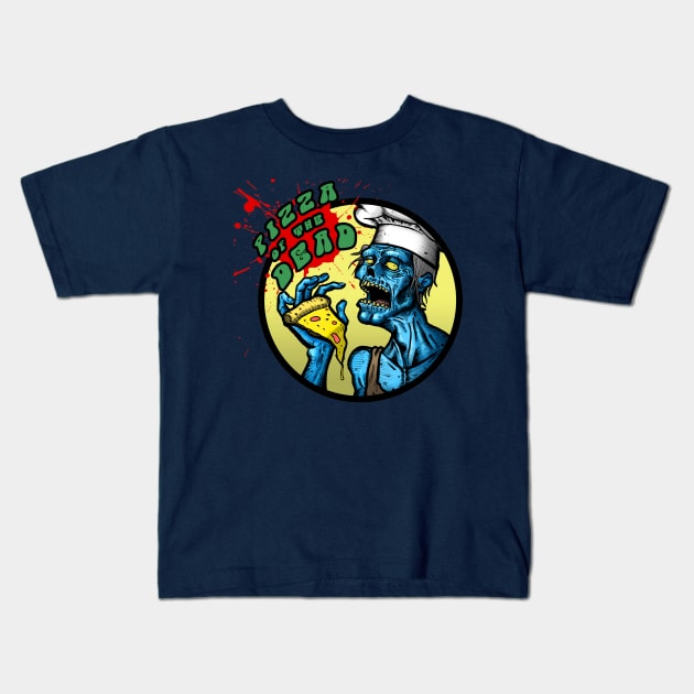 Pizza of the Dead Kids T-Shirt by sleepy86